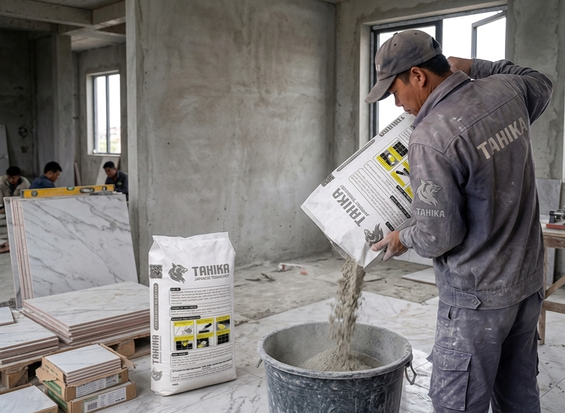 REVIEW THỰC TẾ: TRẢI NGHIỆM SỬ DỤNG KEO DÁN GẠCH TAHIKA TRONG THI CÔNG ỐP LÁT