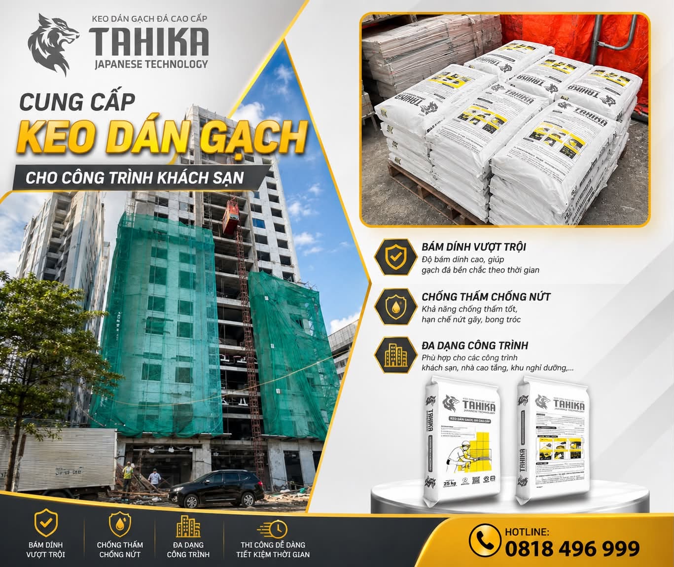 Tại Sao Keo Dán Gạch Đạt Hiệu Quả Cao Trong Thi Công Ốp Lát?